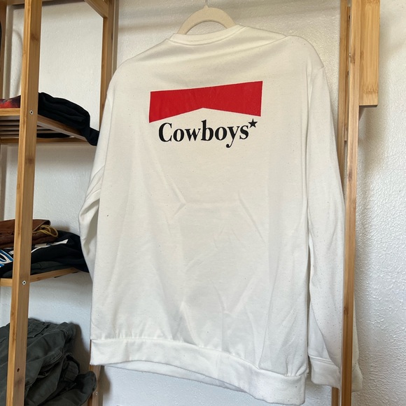 Cowboys* Sweatshirt Marlboro Style - Picture 4 of 9